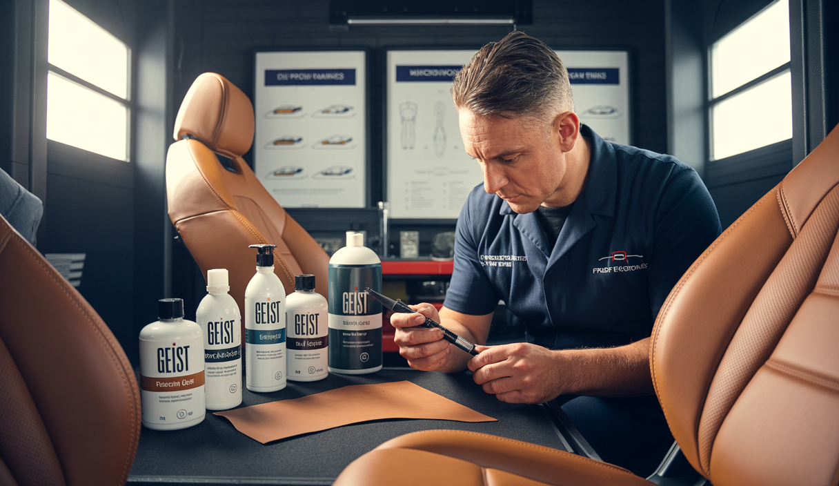 Mastering Automotive Leather Restoration with Geist Products: Reducing Misdiagnosis and Warranty Risk